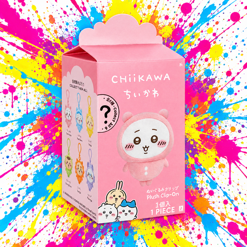 Chiikawa blind box plush clip-on packaging