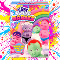 ORB Easy Sweezy Babies mystery box on colorful background