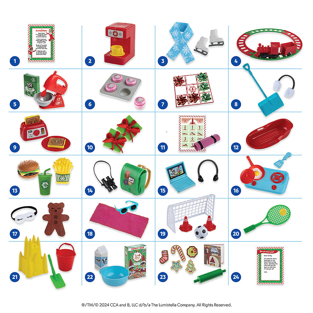 The Elf on the Shelf Official 24-Day Ultimate Elf Ideas Kit
