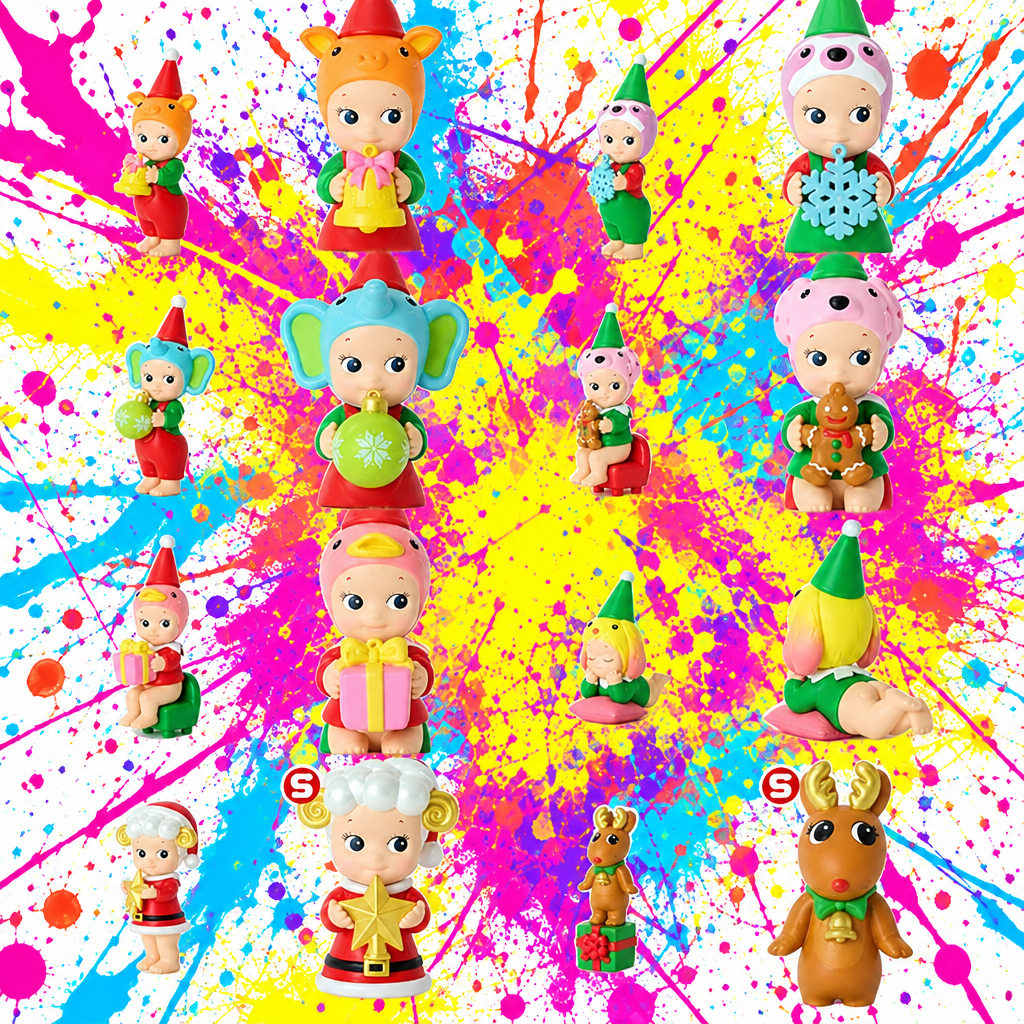Sonny Angel Santa's Little Helper lineup